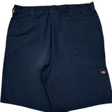 Dickies Shorts - 36W 10L Navy Polyester Blend