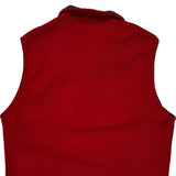 Synchilla Patagonia Fleece Vest - Large Red Polyester