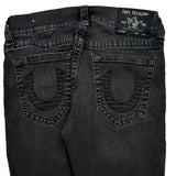 True Religion Slim Jeans - 32W 31L Black Cotton Blend