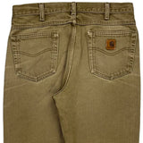 Carhartt Jeans - 34W 29L Brown Cotton