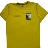 Steep Tech The North Face Graphic T-Shirt - Medium Yellow Cotton