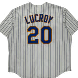 Milwaukee Brewers Majestic Mlb Jersey - Medium Blue Polyester