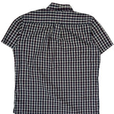 Tommy Hilfiger Checked Short Sleeve Shirt - Large Multicoloured Cotton