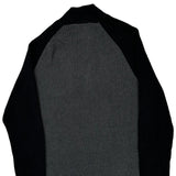 Nautica 1/4 Zip - XL Black Cotton