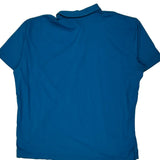 Patagonia Polo Shirt - 2XL Blue Cotton