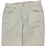 Made In USA Levis 505 Jeans - 30W 30L White Cotton