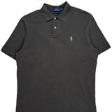 Polo By Ralph Lauren Polo Shirt - Medium Black Cotton