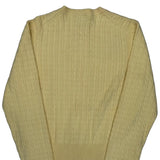 Tommy Hilfiger Cardigan - XL Yellow Cotton