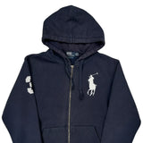 Polo By Ralph Lauren Hoodie - Medium Navy Cotton