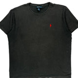 Polo By Ralph Lauren T-Shirt - Large Black Cotton