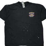 Honolulu Harley Davidson Graphic T-Shirt - 3XL Black Cotton