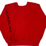 Minnesota Unbranded Graphic Sweatshirt - Medium Red Cotton