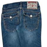True Religion Boot Cut Jeans - 34W US 8 Blue Denim