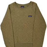 Patagonia Sweatshirt - Medium Khaki Cotton