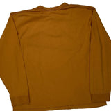 Timberland Graphic Long Sleeve T-Shirt - Large Brown Cotton