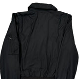 Ralph Lauren Bomber Jacket - Large Black Polyester