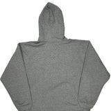 Reebok Hoodie - Large Gray Cotton Blend