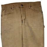 Dickies Carpenter Pants - 36W 31L Beige Cotton