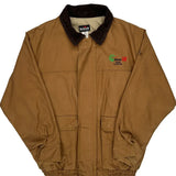 Flame Resistant Bulwark Workwear Jacket - Large Brown Cotton Blend