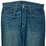 501 Levis Jeans - 36W 30L Blue Denim