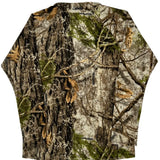 Cabelas Camo Long Sleeve T-Shirt - Medium Camo Polyester