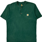 Carhartt T-Shirt - Medium Green Cotton