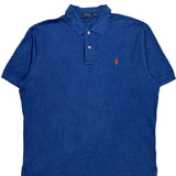 Polo By Ralph Lauren Polo Shirt - XL Blue Cotton