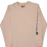 Carhartt Long Sleeve T-Shirt - Medium Pink Cotton