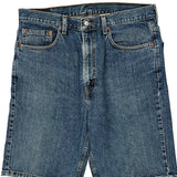Levis Denim Shorts - 36W 10L Blue Cotton