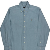 Ralph Lauren Shirt - Large Blue Cotton