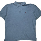 Tommy Hilfiger Polo Shirt - 2XL Blue Cotton