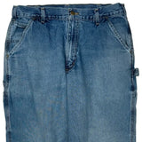 Carhartt Double Knee Carpenter Jeans - 34W 32L Blue Cotton