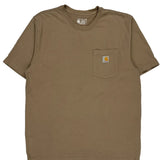 Carhartt T-Shirt - Large Brown Cotton