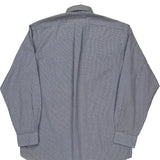Ralph Lauren Checked Shirt - Large Blue Cotton