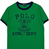 Age 10-12 Polo By Ralph Lauren T-Shirt - Medium Green Cotton