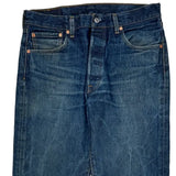 Levis 501 Jeans - 34W 30L Blue Cotton