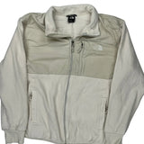The North Face Fleece Jacket - Large Cream Polyester