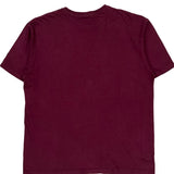 Polo By Ralph Lauren T-Shirt - Medium Burgundy Cotton