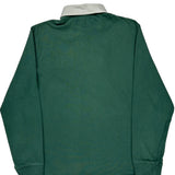 Polo By Ralph Lauren Rugby Shirt - Large Green Cotton