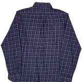 Ralph Lauren Checked Shirt - Large Navy Cotton