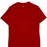 Nike Golf T-Shirt - Large Red Cotton