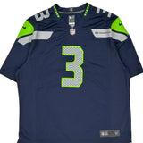 Seahawks Nike Nfl Football Jersey - 2XL Navy Polyester