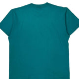 Single Stitch 90S Blank Bvd T-Shirt - XL Green Cotton
