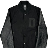 Reform Varsity Jacket - Small Black Leather