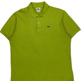 Lacoste Polo Shirt - XL Green Cotton