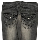 Division Boot Cut Jeans - 32W UK 10 Grey Denim