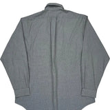 Ralph Lauren Checked Shirt - Large Gray Cotton