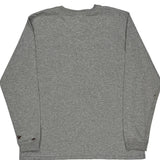 Carhartt Long Sleeve T-Shirt - XL Grey Cotton