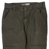 Carhartt Trousers - 36W 30L Grey Cotton