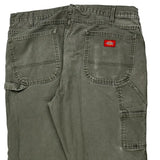 Dickies Carpenter Pants - 38W 29L Gray Cotton